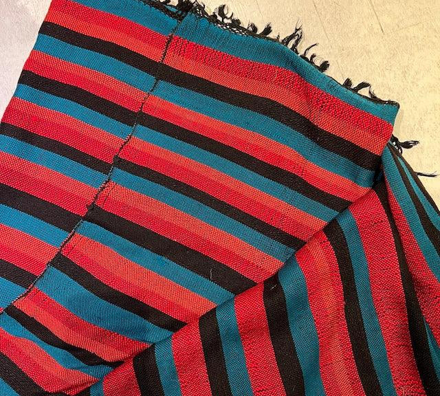 Vintage Berber Blanket, 183 x 205 cm - Label 17 New