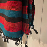 Vintage Berber Blanket, 183 x 205 cm - Label 17 New