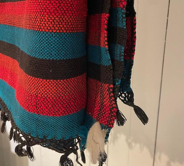 Vintage Berber Blanket, 183 x 205 cm - Label 17 New
