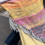 Triangular Scarf, pure Cashmere from buttertea x LABEL17, Made in Italy