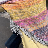 Triangular Scarf, pure Cashmere from buttertea x LABEL17, Made in Italy