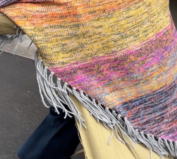 Triangular Scarf, pure Cashmere from buttertea x LABEL17, Made in Italy