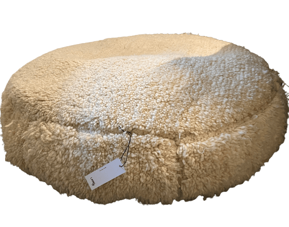 Vintage Beni Ourain Pouf Grand - Label 17 New