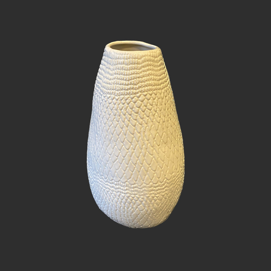 Mamba Vase - L, White