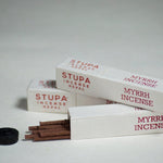 Stupa Incense Myrrh Incense Tube - Label 17 New