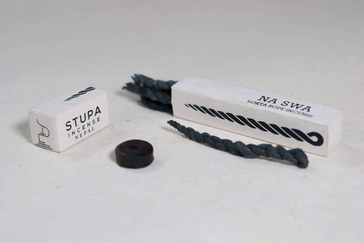 Stupa Incense Na Swa Rope Incense Tube - Label 17 New