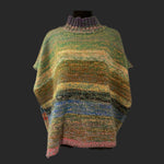 Turtleneck Poncho, pure Cashmere from buttertea x LABEL17, Made in Italy
