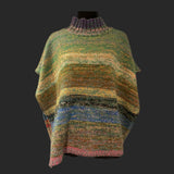 Turtleneck Poncho, pure Cashmere from buttertea x LABEL17, Made in Italy