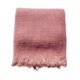 Cotton Plaid Rose Marrakech