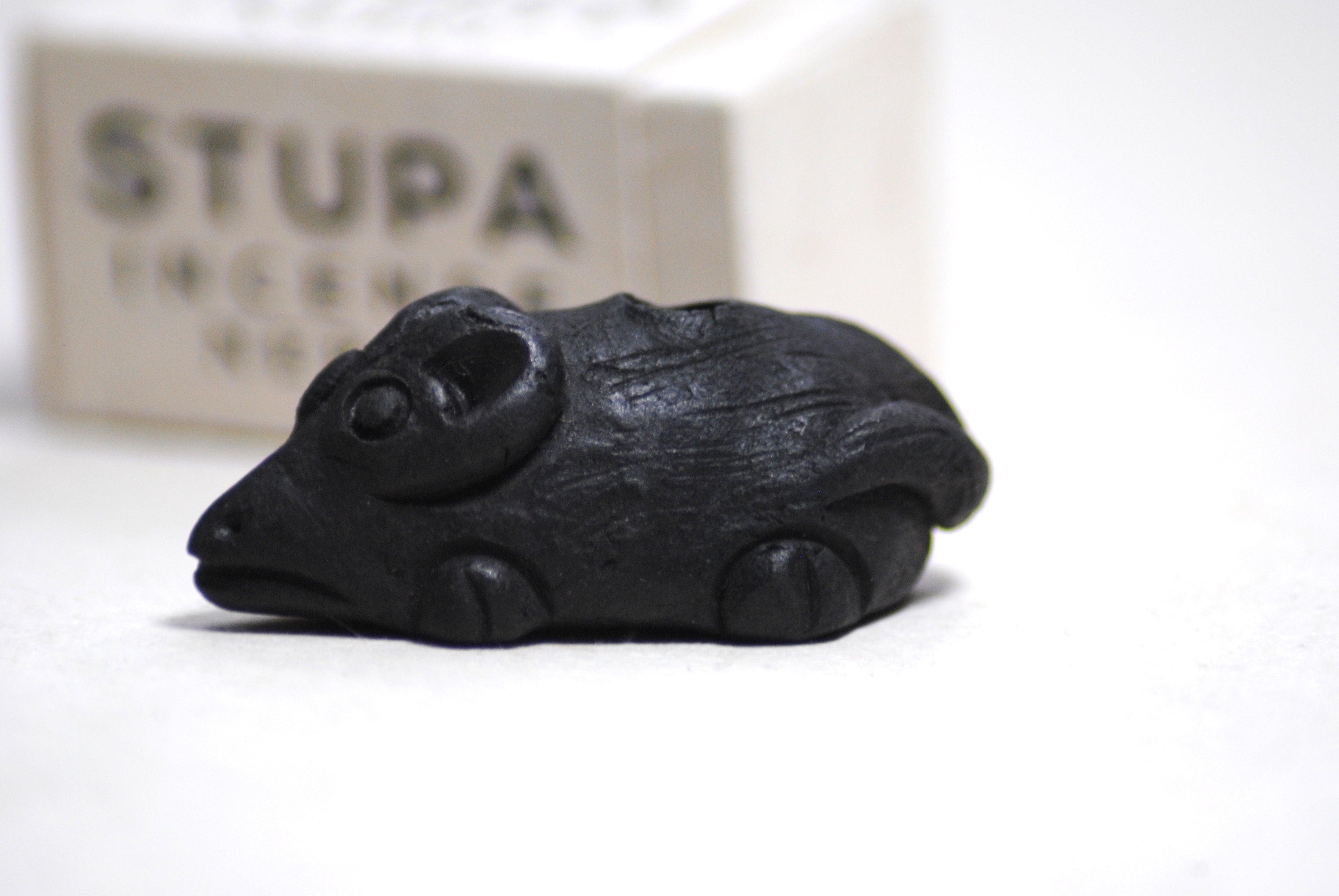 Stupa Incense Mouse Incense Holder, small - Label 17 New