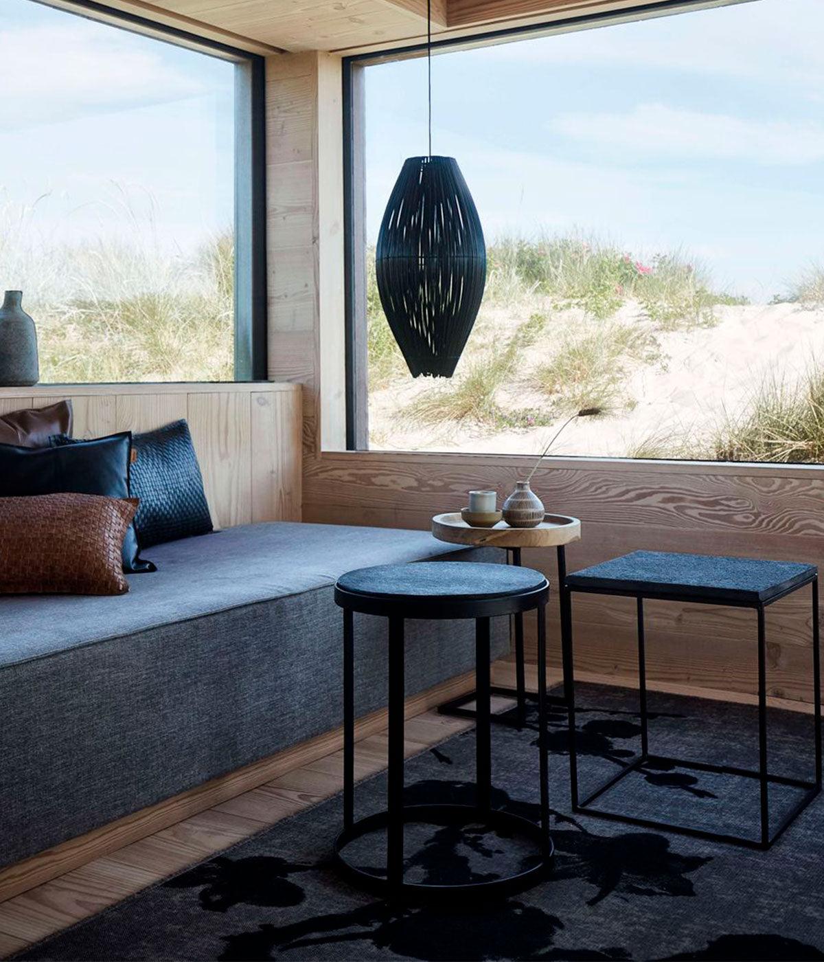 Side Table Bronx, Black, Muubs, LABEL17