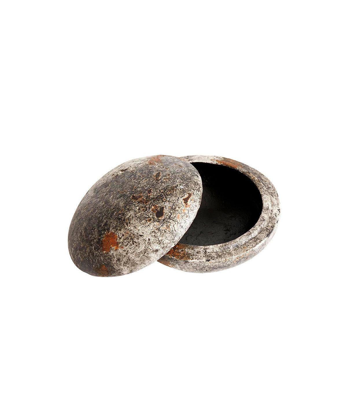 Bonbonniere Echo 18 cm, Rust Grey, Muubs, LABEL17