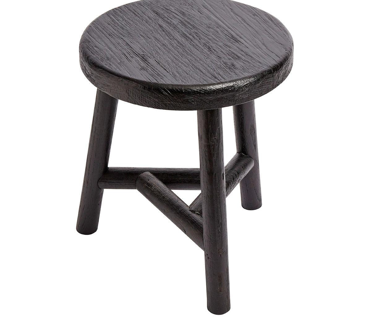 Stool Benji, Black, Muubs, LABEL17