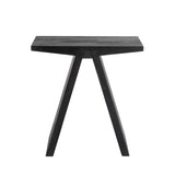 Stool Angle Oak,Black, Muubs, LABEL17