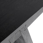 Stool Angle Oak,Black, Muubs, LABEL17