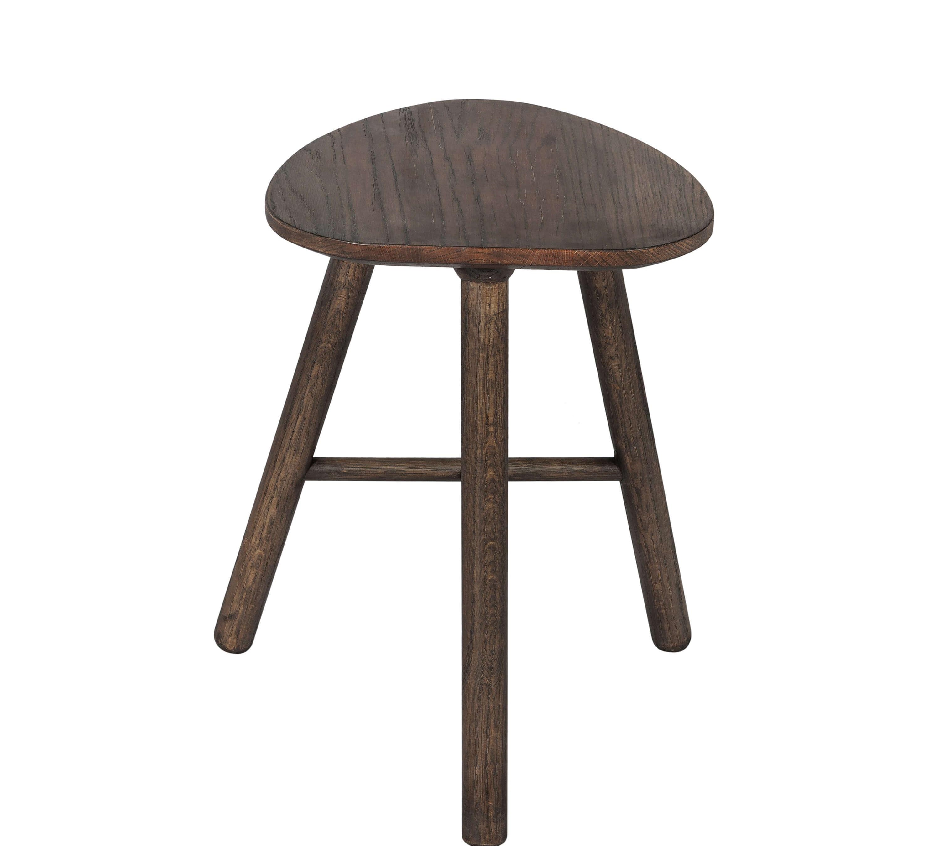 Stool Noir, Dark Stained Oil, Muubs, LABEL17