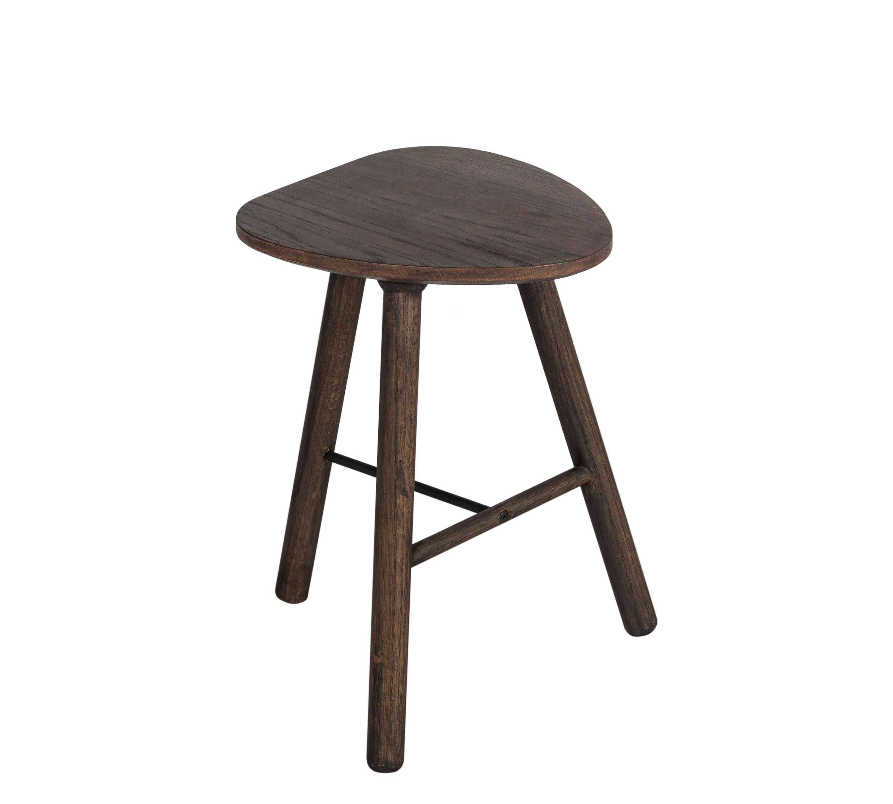 Stool Noir, Dark Stained Oil, Muubs, LABEL17