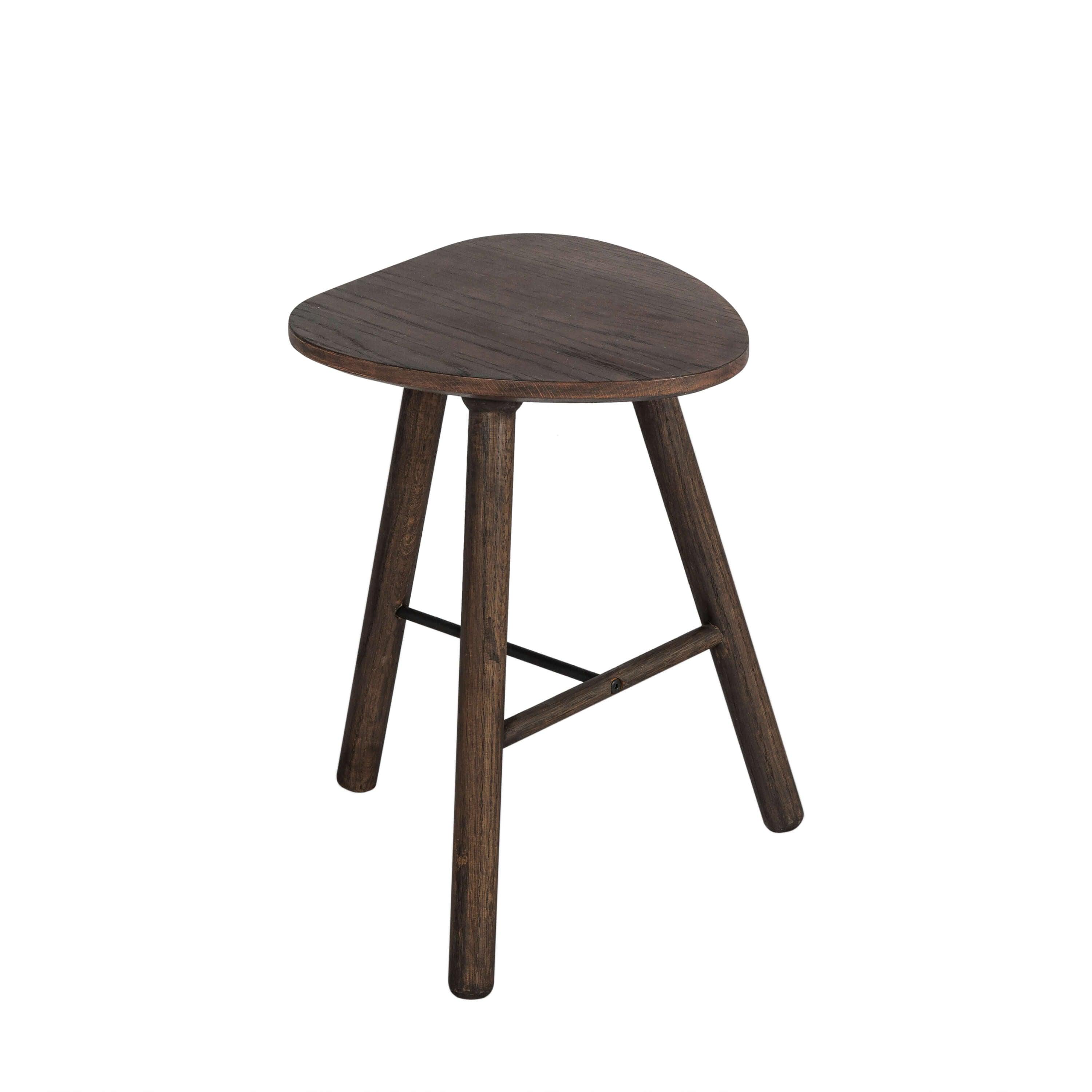 Stool Noir, Dark Stained Oil, Muubs, LABEL17
