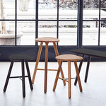Stool Noir, Dark Stained Oil, Muubs, LABEL17