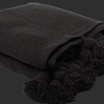 Throw Pompom Chevron 200x300cm - Label 17 New